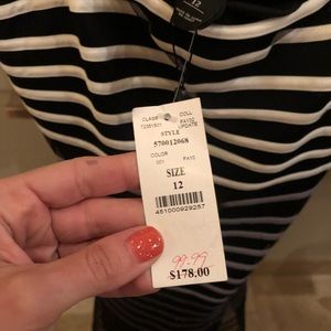 NEW White House Black Market Dress. Size 12.